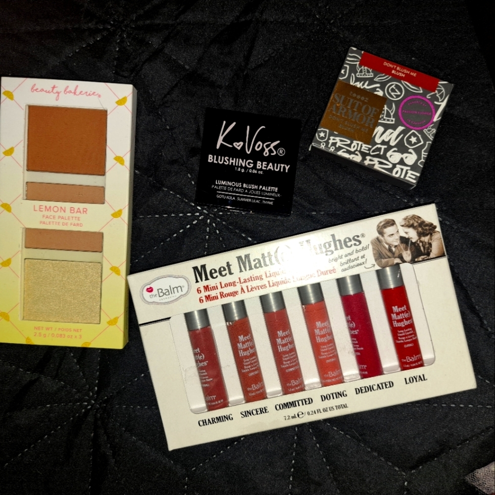 NWT MAKEUP BUNDLE: BEAUTY BAKERY, THE BALM, K VOSS